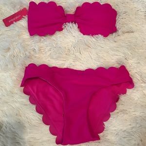 Brand New Pink Xhilaration Strapless Bikini
